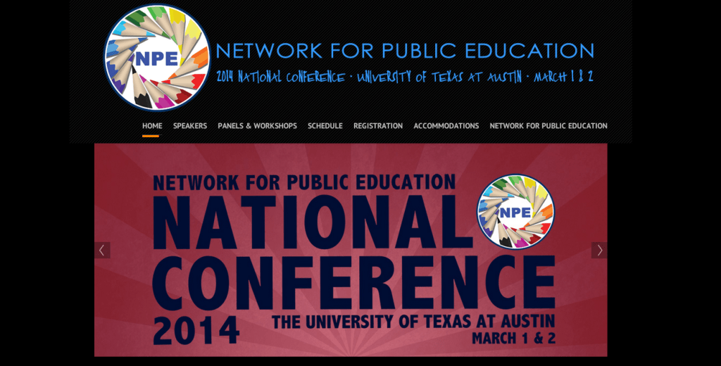 Registration and Info Now Available! Network for Public Education Conference in Austin, TX March 1 and&nbsp;2