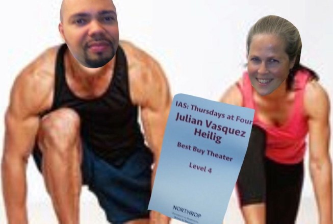 Julian Vasquez Heilig and Sarah Lahm