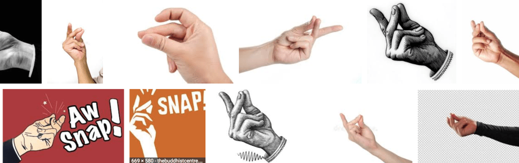 A FINGER SNAP in the FACE OF A&nbsp;CHILD