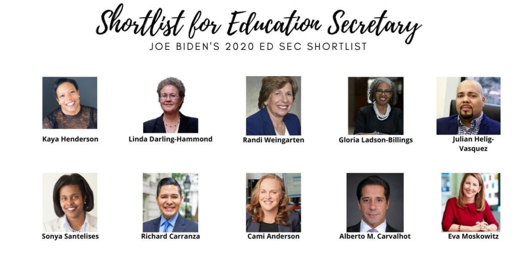 Biden’s U.S. Secretary of Education&nbsp;shortlist?