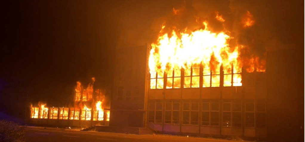 Tom Ficklin Show: Three Alarm Fire at the School&nbsp;House