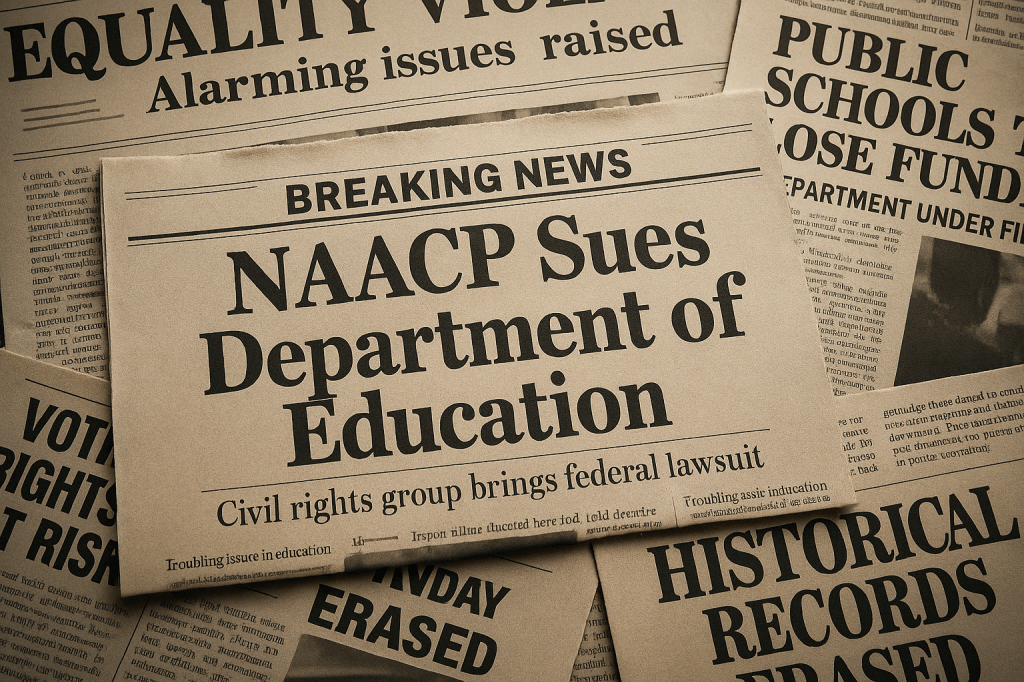 The NAACP Is Suing the U.S. Department of Education—Here’s Why Every Parent, Educator, and Student Should Be Paying&nbsp;Attention