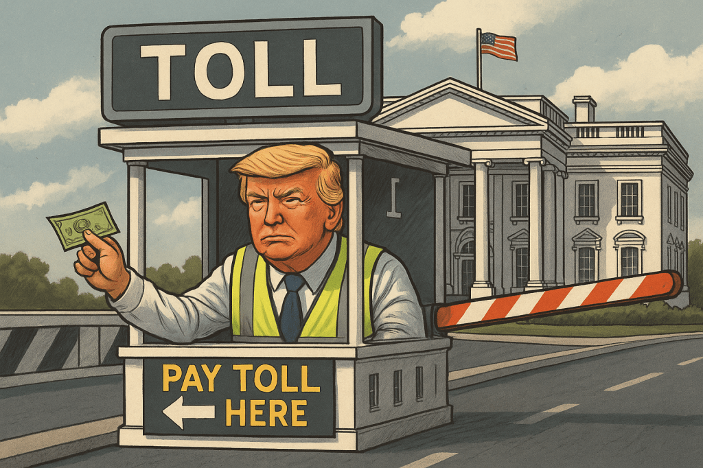 The Tollbooth President: Trump’s Tariffs, TikTok, and the New Price of Power and&nbsp;Profit
