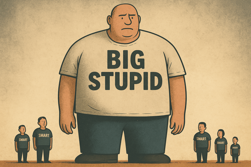 Why are we“Big&nbsp;Stupid”?