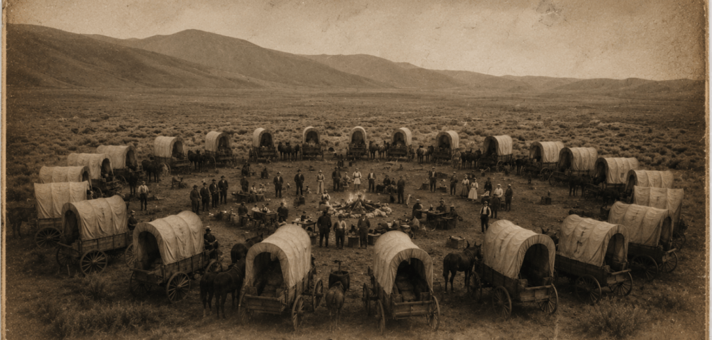 When the Wagons&nbsp;Circle
