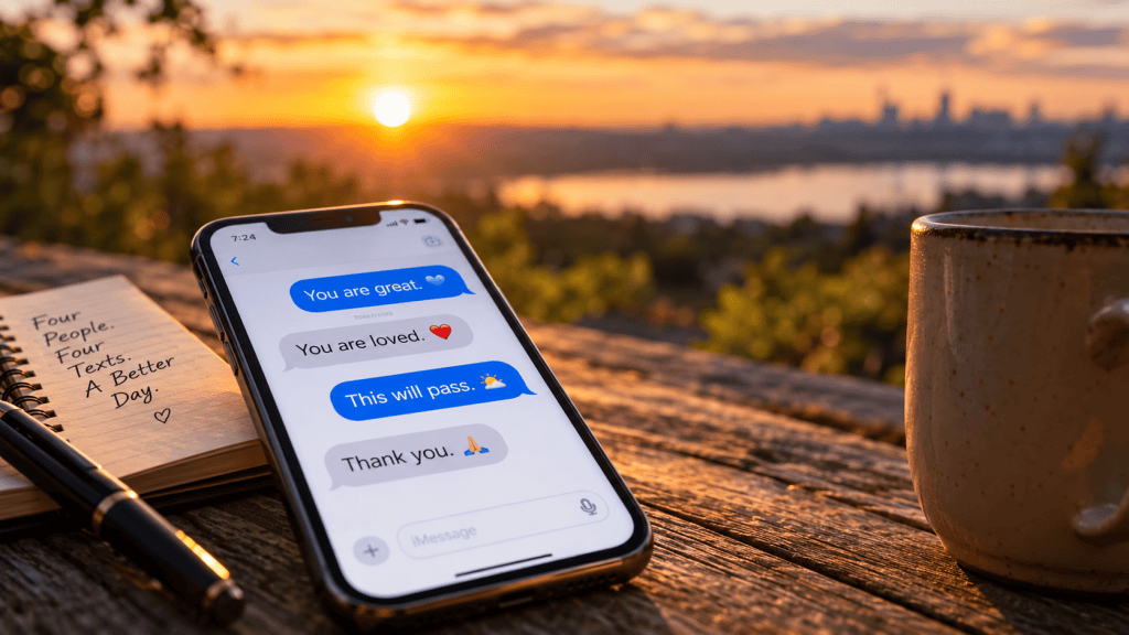 Send Four Texts&nbsp;Today